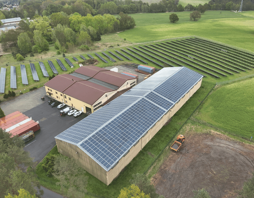 Referenz Solarkraftwerk Simmersdorf